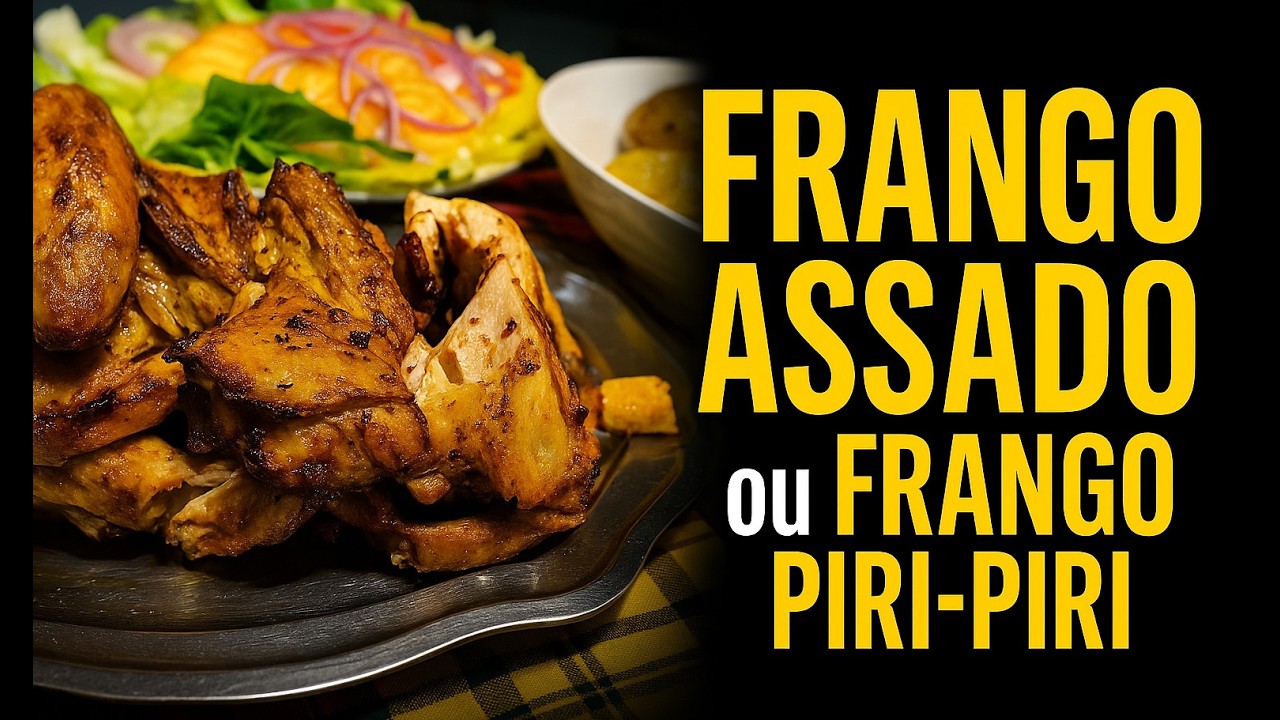 Frango Assado : Poulet Rôti à la Portugaise | Recette Traditionnelle  🇵🇹 🐓