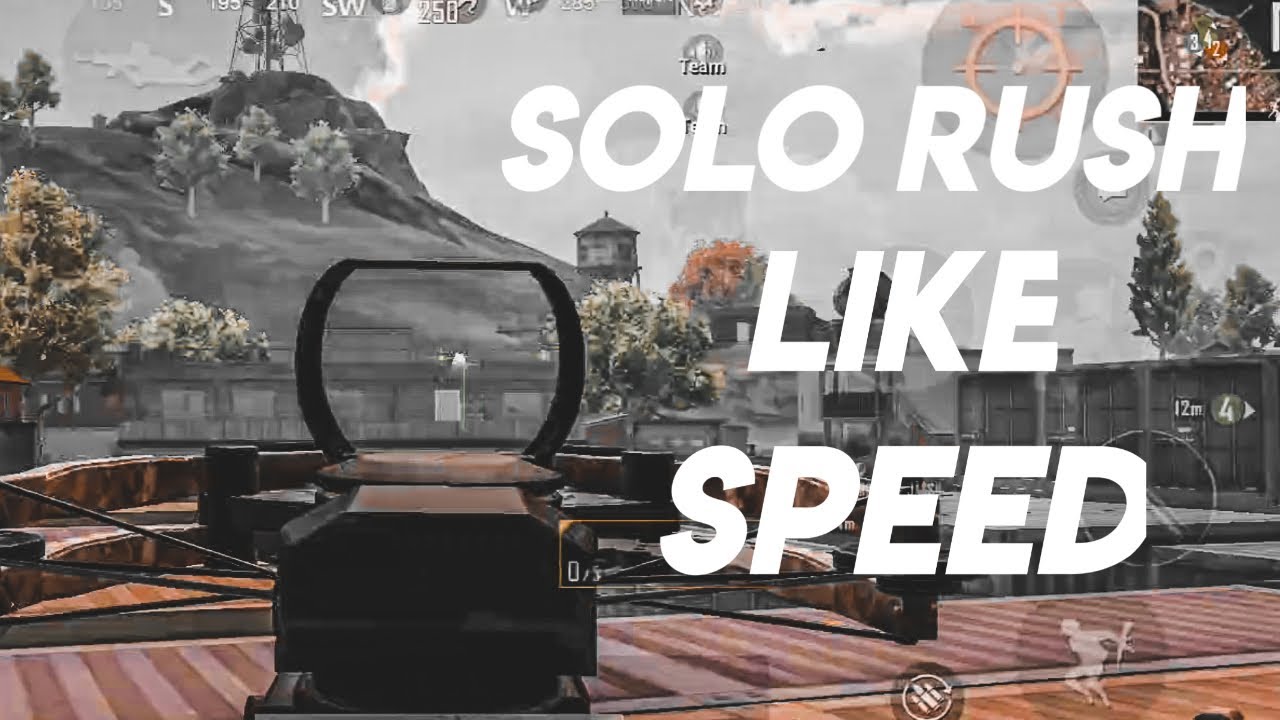 SOLO RUSH LIKE SPEED 😱 // Pubg Montage ⚡ // 5 finger claw + gyro // RK X GAMING