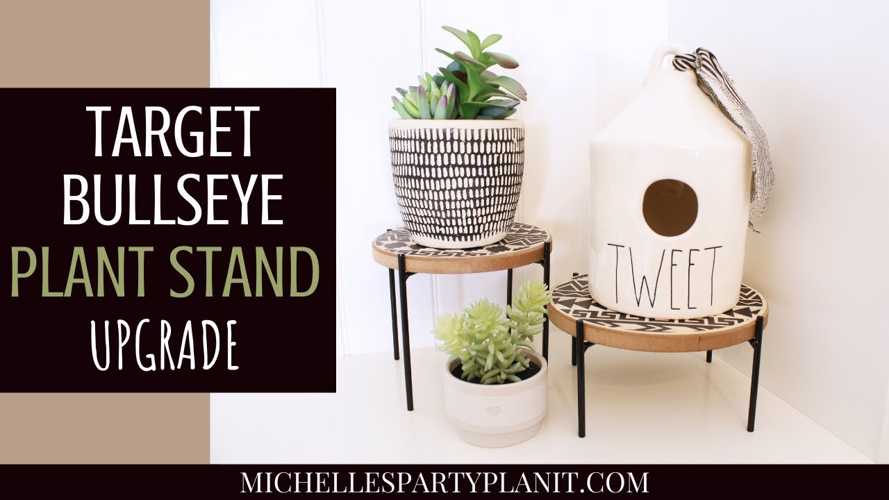 DIY Plant Stand Upgrade - Bullseye Playground Cricut Project