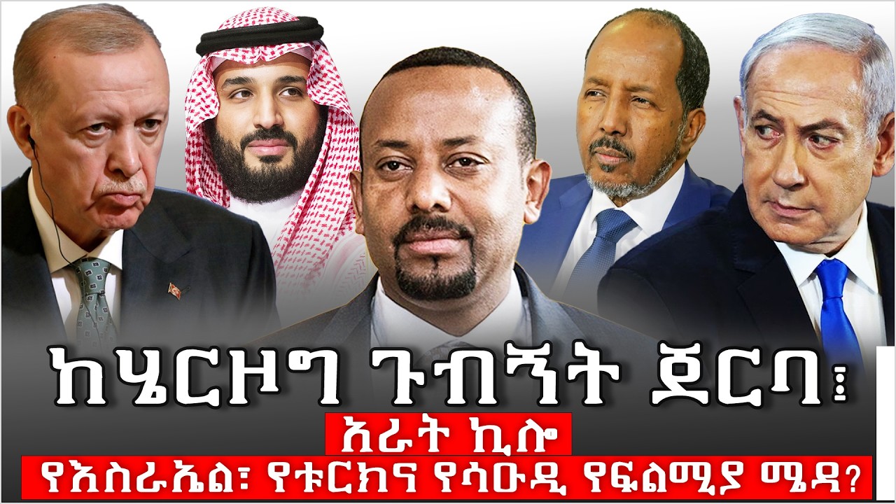 ከሄርዞግ ጉብኝት ጀርባ፤ | አራት ኪሎ የእስራኤል፣ የቱርክና የሳዑዲ የፍልሚያ ሜዳ?#Ethiopia # Israel#  UAE# Turkey, and Somalia