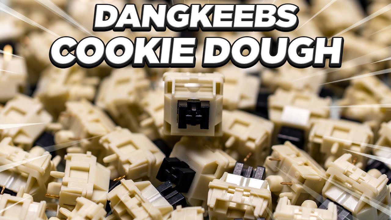 These Switches are SILENT! | Dangkeebs Cookie Dough Switch Review