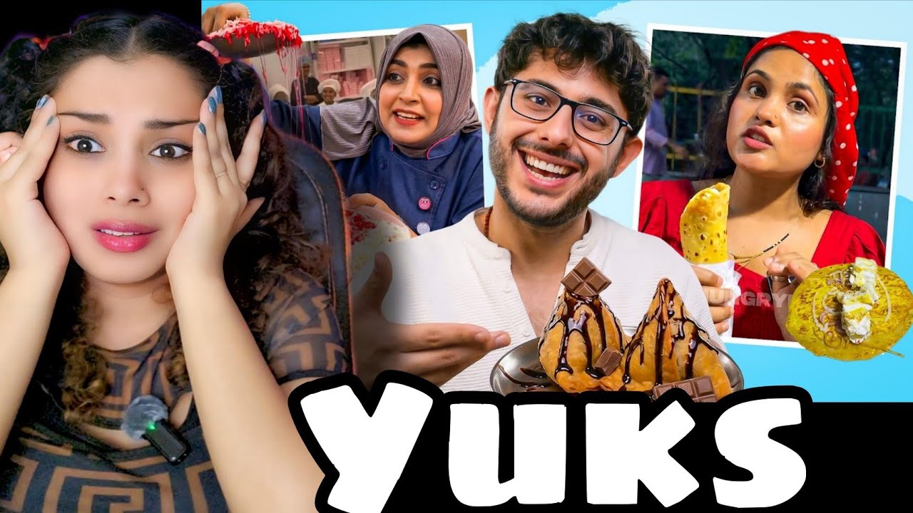 WEIRDEST INDIAN STREET FOOD 😵 | CARRYMINATI REACTION 