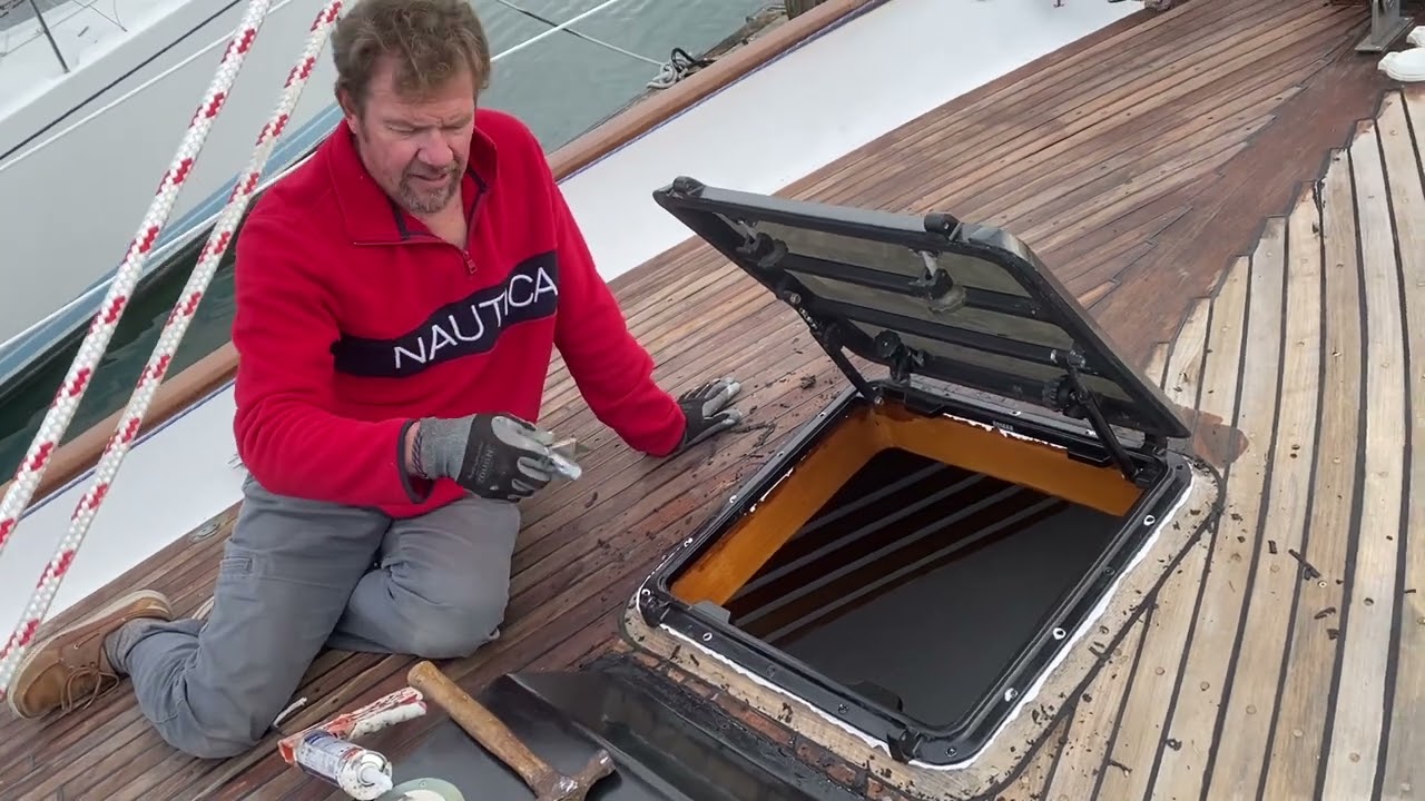 How to Rebed a Bomar Hatch and Reseal It Properly | A Rhumb Line