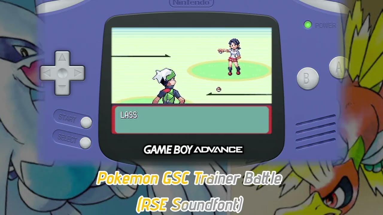 Pokemon GSC - Kanto Trainer Battle Theme [Pokemon RSE SoundFont]