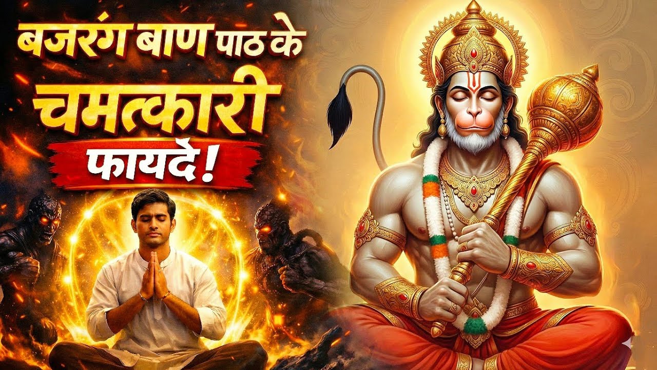 प्रतिदिन बजरंग बाण पाठ करने के फायदे | Bajrang Baan Ke Fayde |