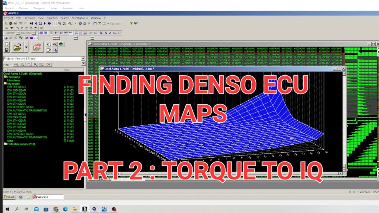 finding denso ecu maps 2 torque to iq