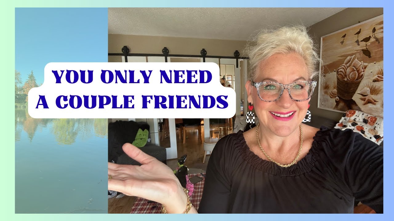 Friends are overrated - Less is better! Find peace with few friends or being alone.