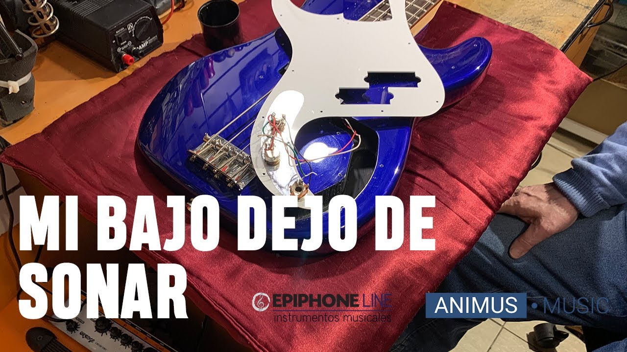 Como soldar el jack de un bajo eléctrico Fender.