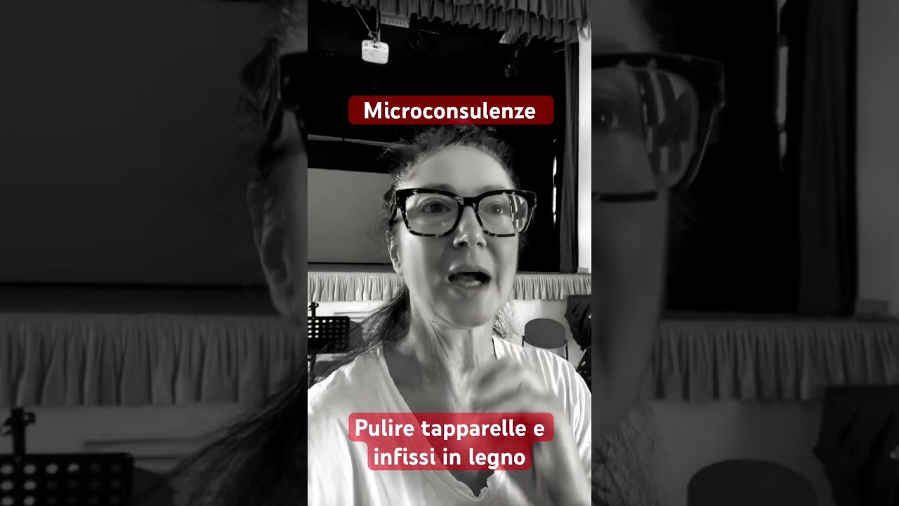 ❤️Microconsulenza pulire infissi legno vecchi