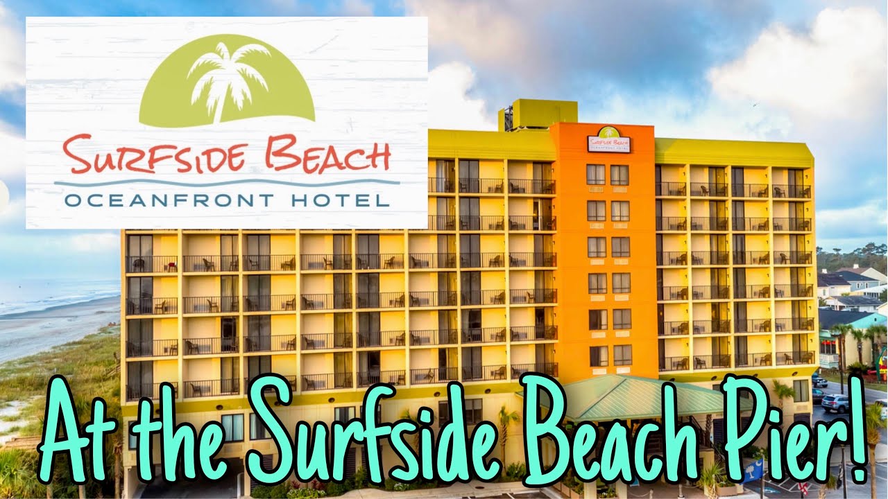 Отель Surfside Beach Oceanfront — полный тур по номеру — превосходное расположение на пирсе Surfs...