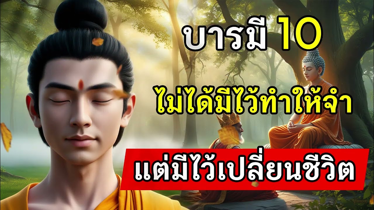 บารมี 10 ทัศ ไม่ได้มีไว้ให้จำ แต่มีไว้เปลี่ยนชีวิต