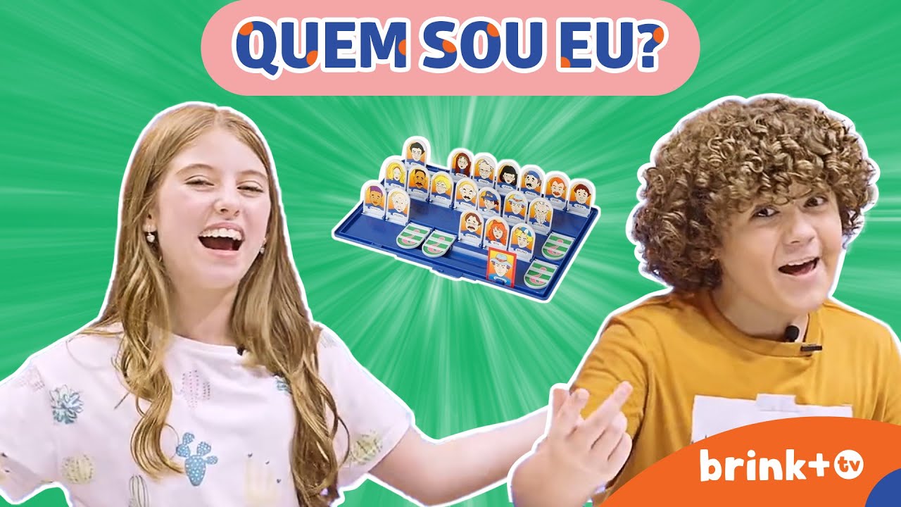 DESAFIO DO QUEM SOU EU com Gabriel Miller e Lorena Queiroz | Brink+
