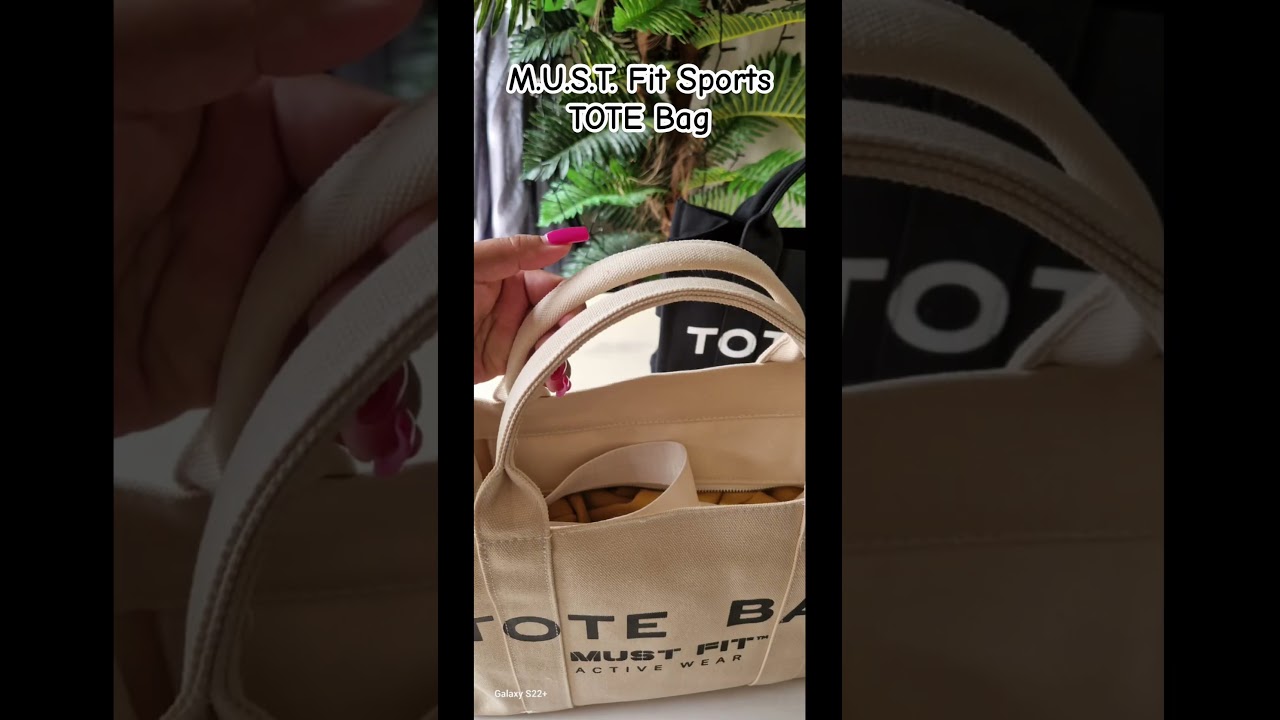 M.U.S.T. Fit® TOTE Bag- Wear what moves you. 