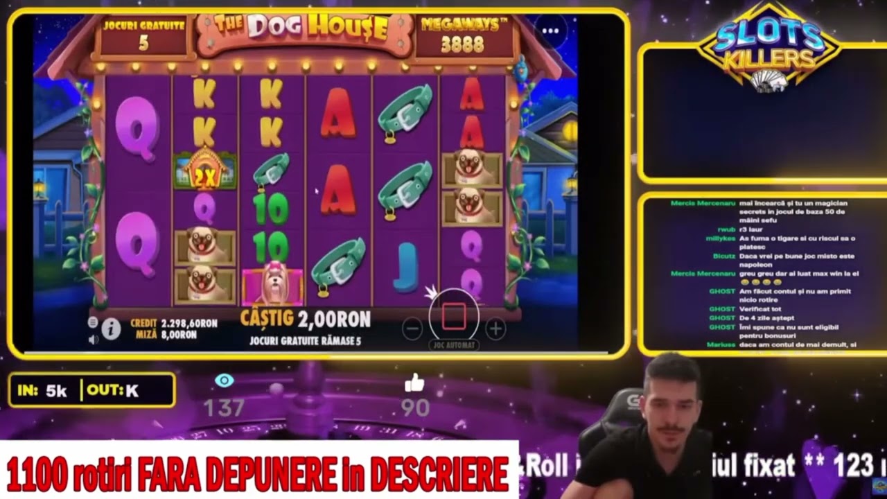 SLOTS KILLER PLATA MARE DOG HOUSE | TOP CASTIGURI PACANELE | BIG WINS | JACKPOT