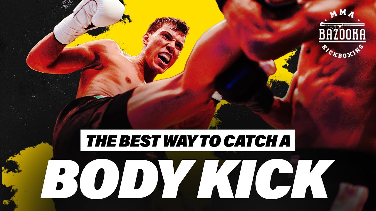 THE BEST WAY TO CATCH A BODY KICK | BAZOOKATRAINING.COM