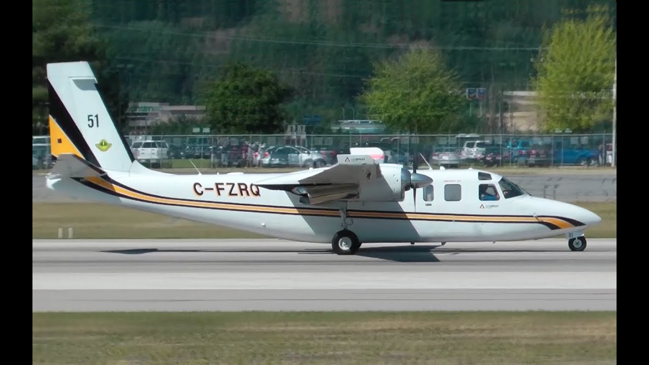 Rockwell 690 Turbo Commander Takeoff