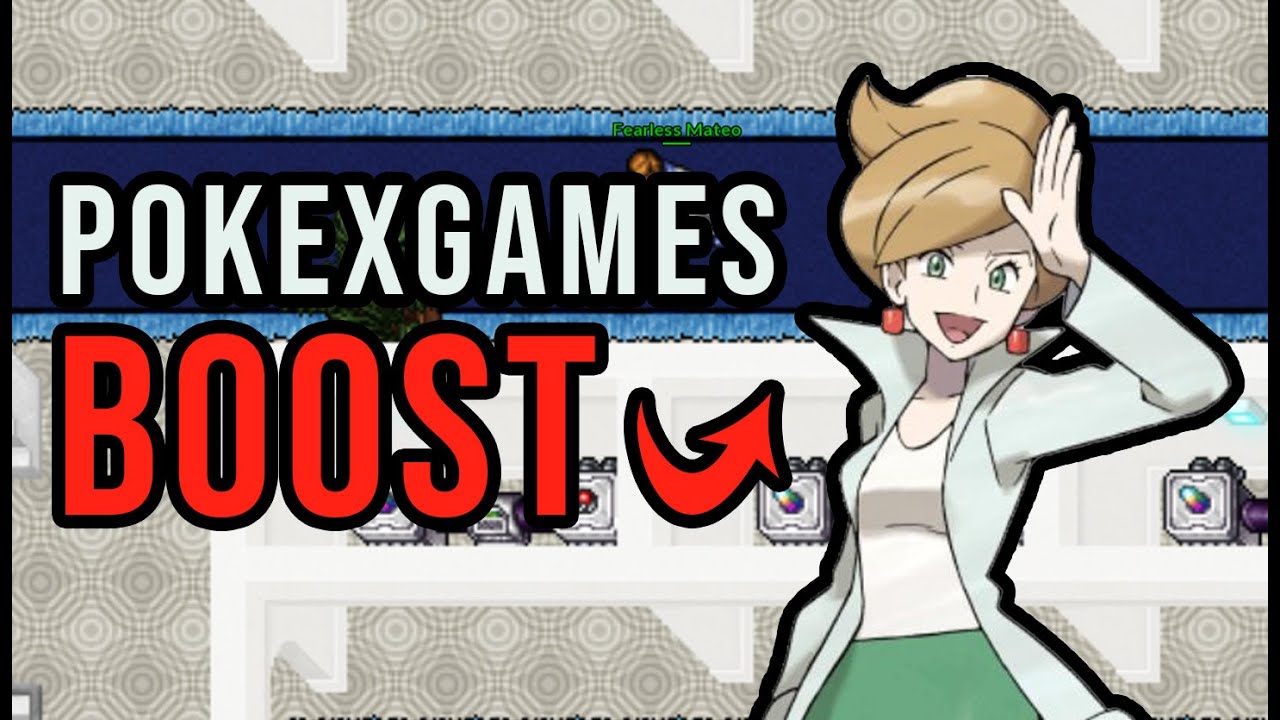 PokeXGames Boost / Poradnik PL PXG