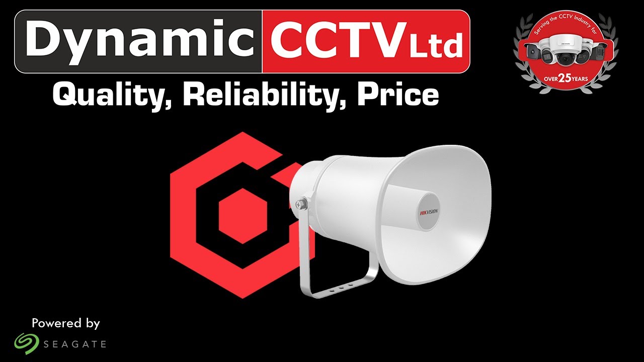 Hikvision IP Horn Speaker Using HikCentral VMS Software
