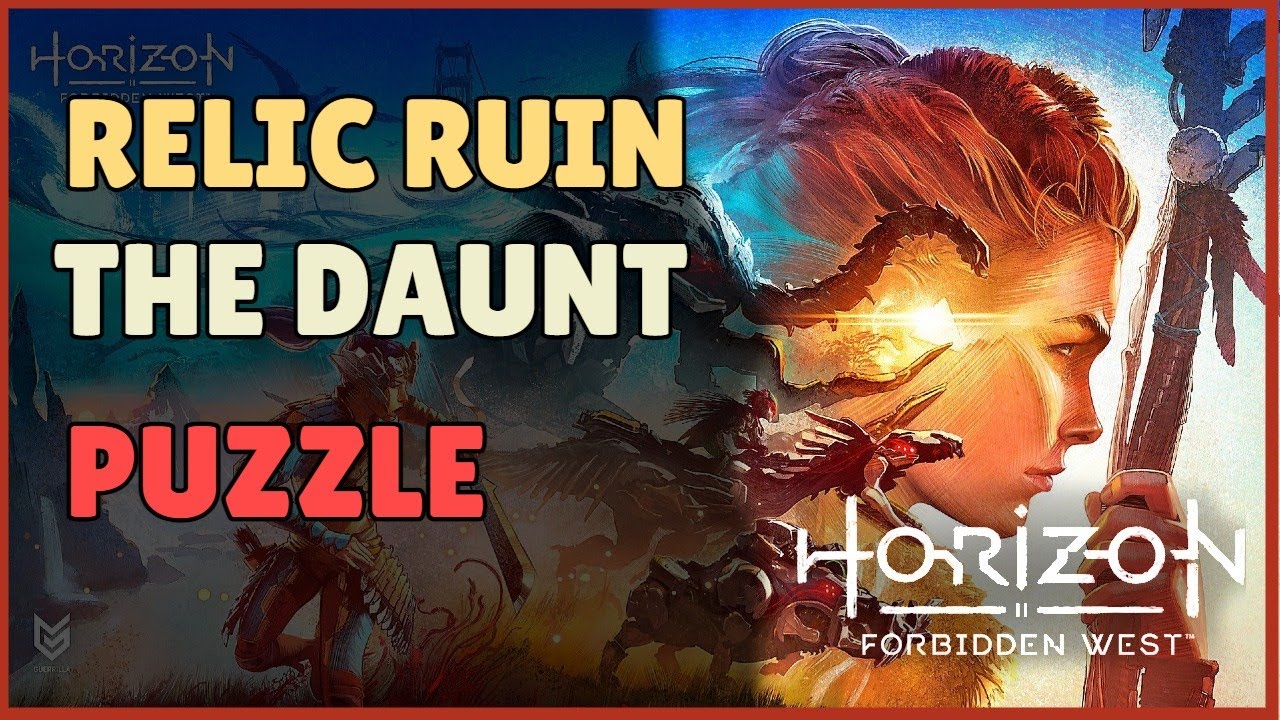 Horizon Forbidden West Relic Ruin The Daunt Puzzle