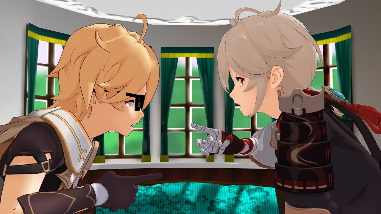 CHAD Aether and Kazuha in the Same Room | Genshin Impact