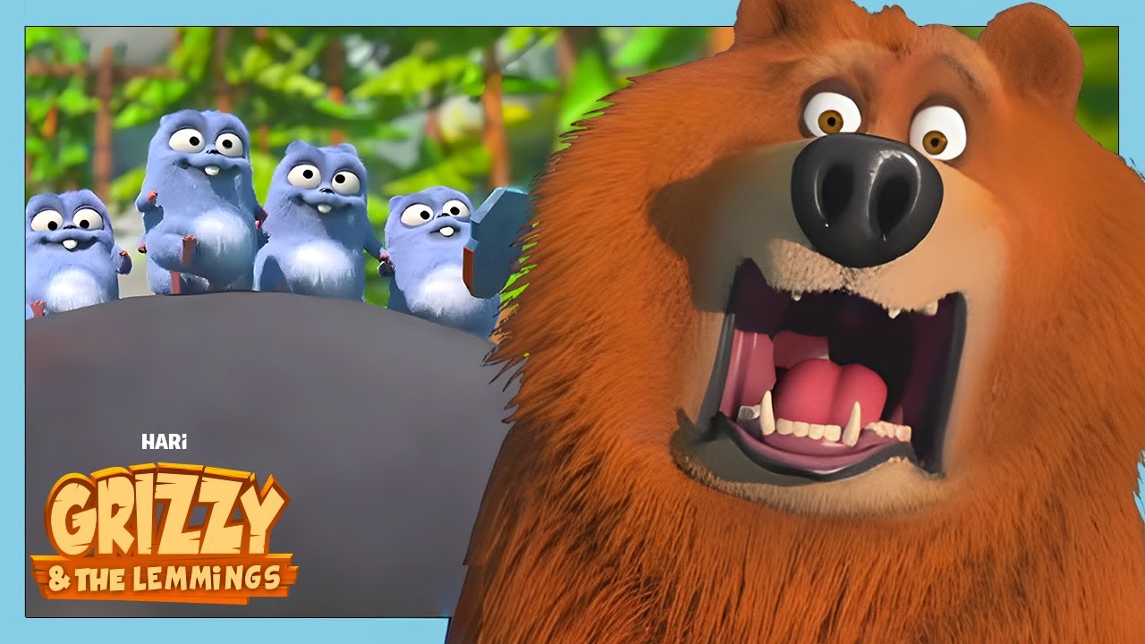 Боулинг с леммингами! 🎳🐻 | Гриззи и лемминги | WildBrain Kids