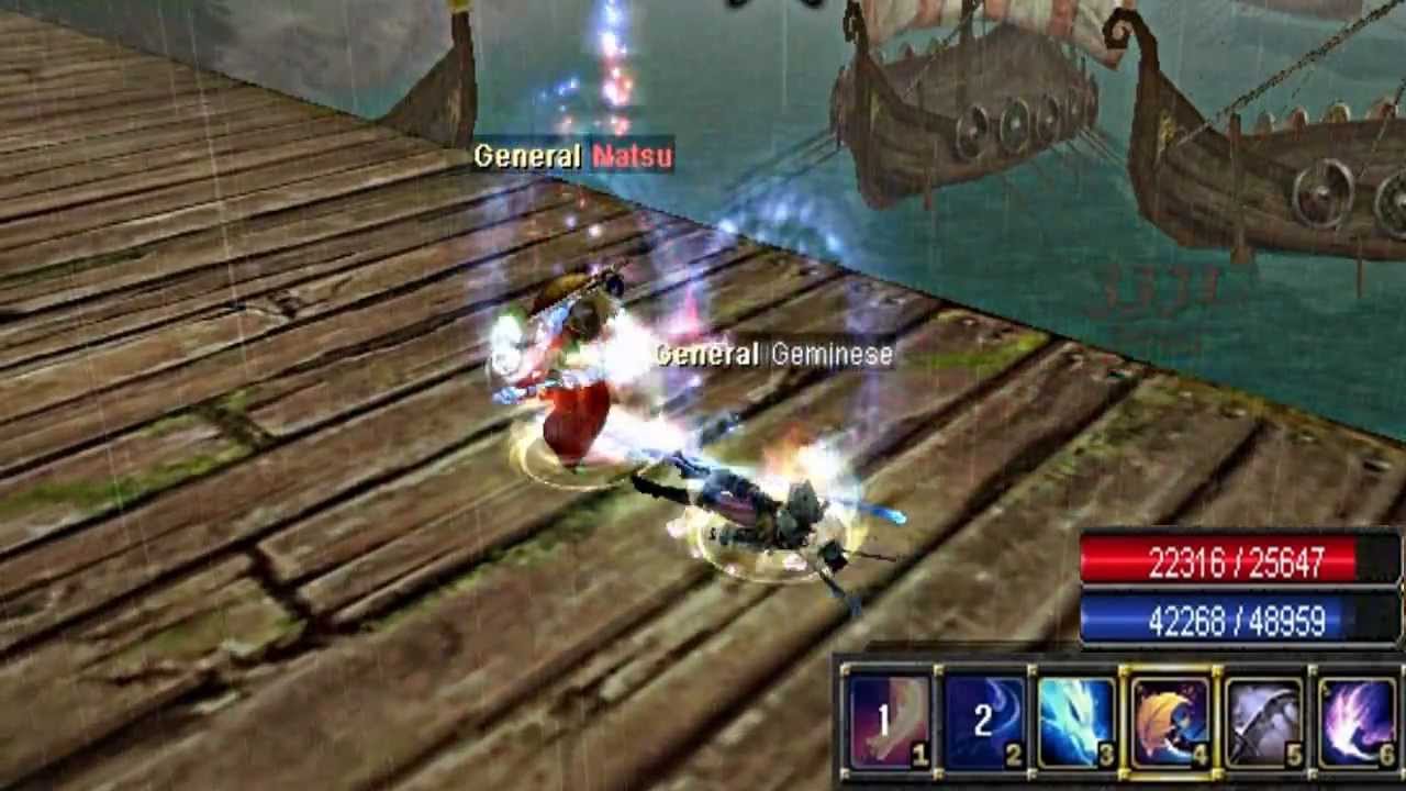 BLAZE SRO PvP Full INT Spear Fire/Cold VS. Warrior/Cleric and S/S Nuker Fire/Cold