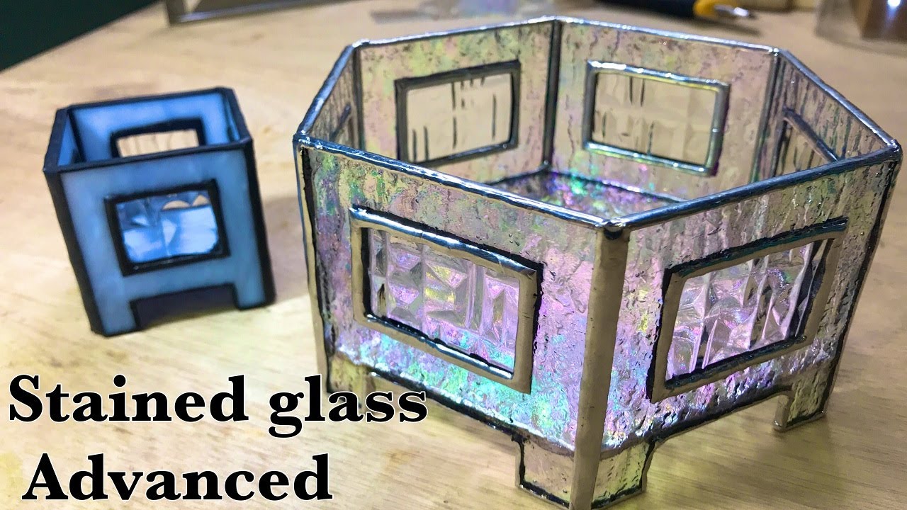 How to make stained glass advanced.ステンドグラスの作り方（中級）