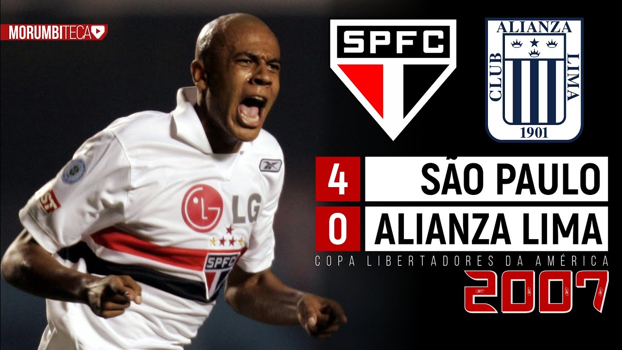 São Paulo 4x0 Alianza Lima - 2007 - ALEX SILVA VIRA 