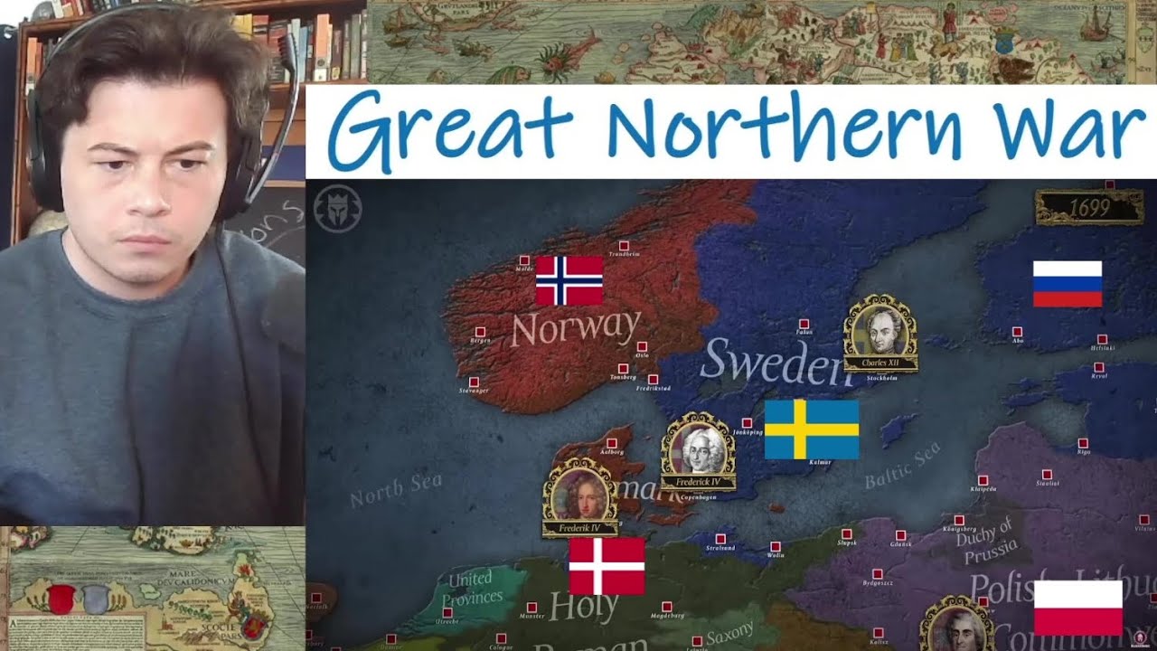 American Reacts Great Northern War - Battle of Narva 1700