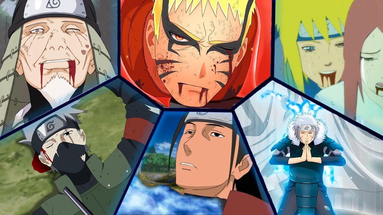 VEJA COMO MORREU CADA HOKAGE EM NARUTO
