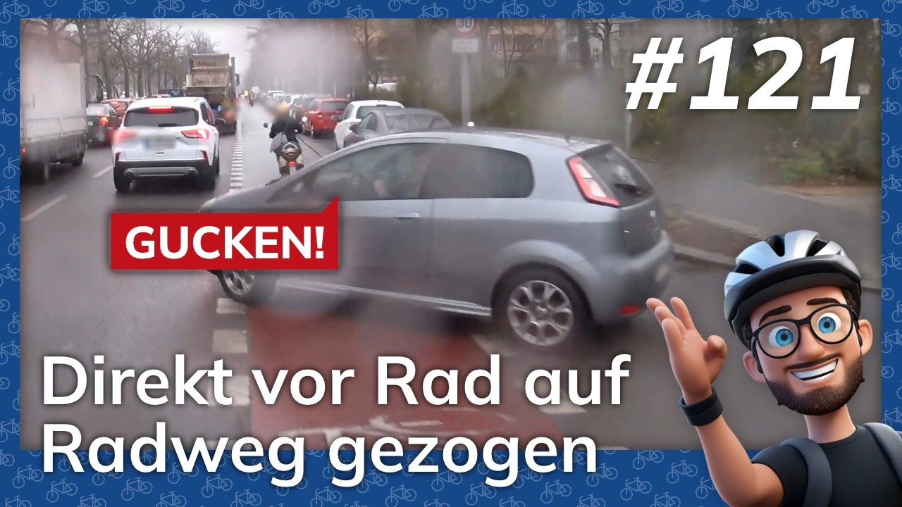 🚨 Führerschein riskiert, Radler gefährdet, und wie immer Rotfahrer – Berlin Cycling Diary #121