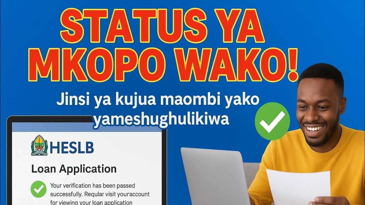 HALI YA MAOMBI YA MKOPO, JE! HESLB WAMESHUGHURIKIA MAOMBI YAKO? 