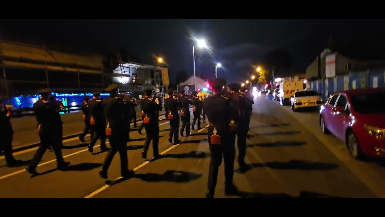 Bangor Protestant Boys on parade in Dunmurry 19-09-25 #bangorprotestantboys #fluteband #loyalistband