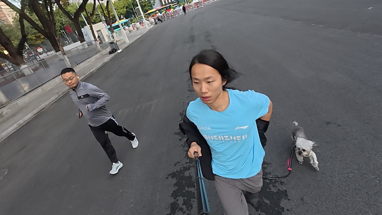 Running Everyday. 