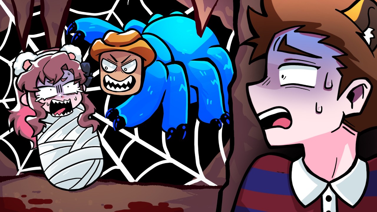 ROBLOX KILLER SPIDER.. With Friends! 🕷️
