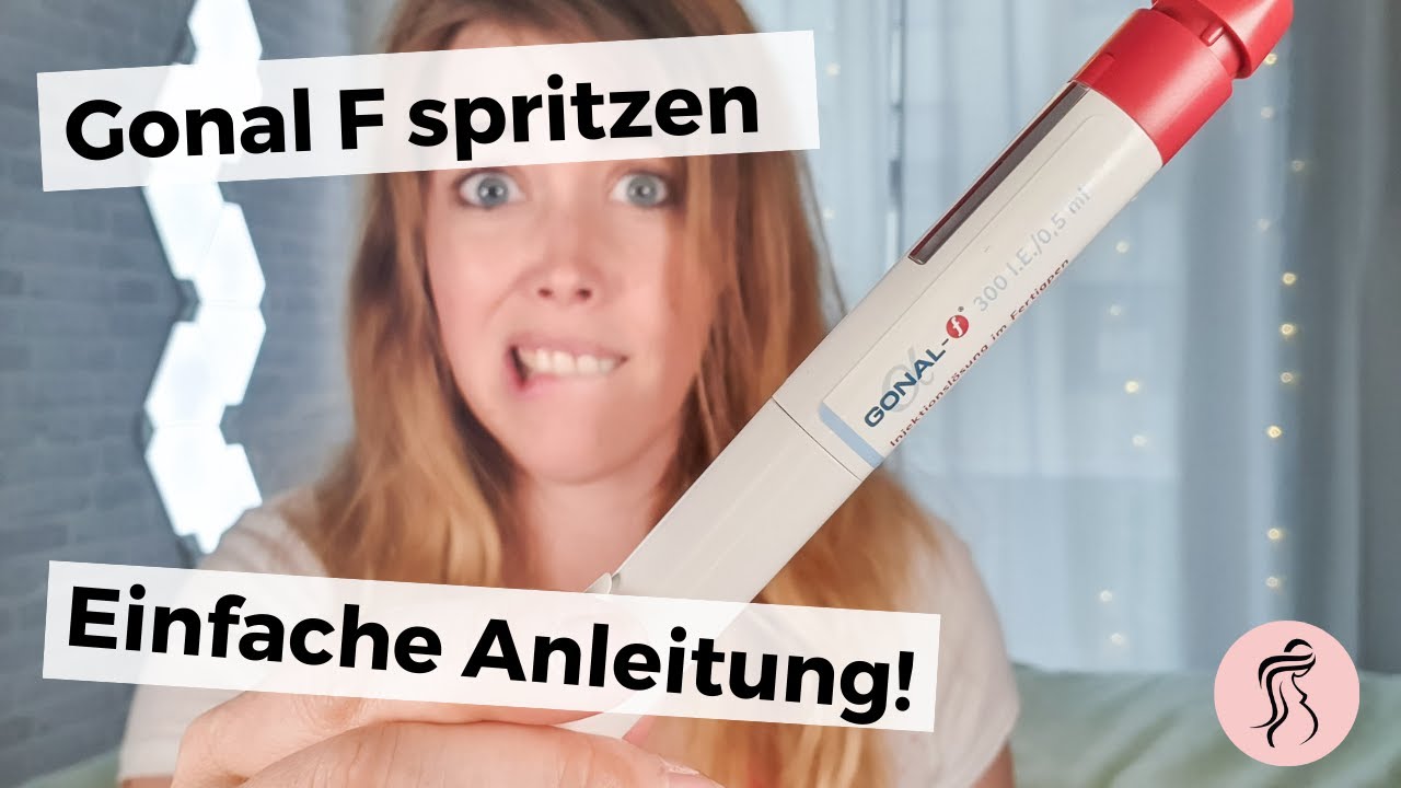 Gonal F spritzen - eine fixe Anleitung zum Gonal F Pen! | Tutorial