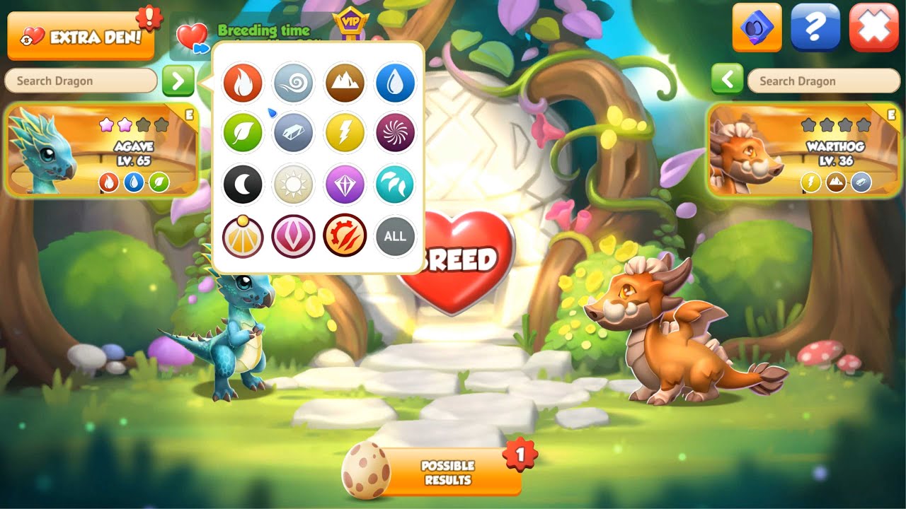 How to breed Yellow Topaz Dragon? - Dragon Mania Legends