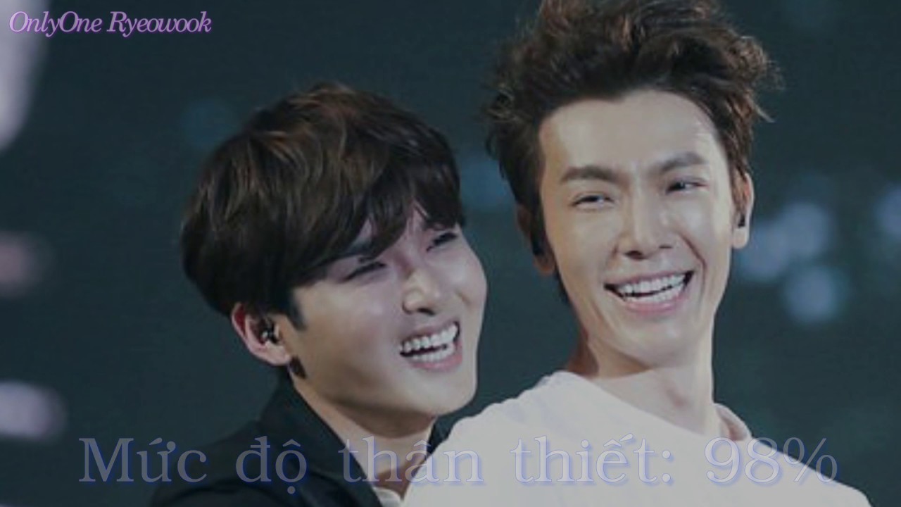 Happy Birthday Kim Ryeowook -31st - The intimacy between Ryeowook and other members