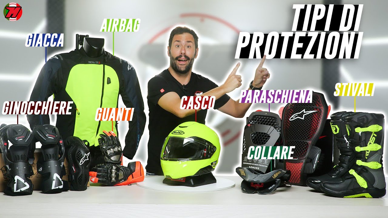 Tipi di PROTEZIONI per MOTO &ndash; Quale protegge di pi&ugrave;? 🚨