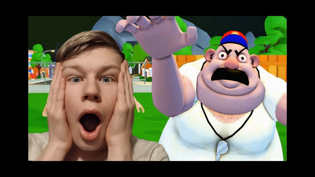 Spiller Escape Evil GYM TEACHER! ( Obby )