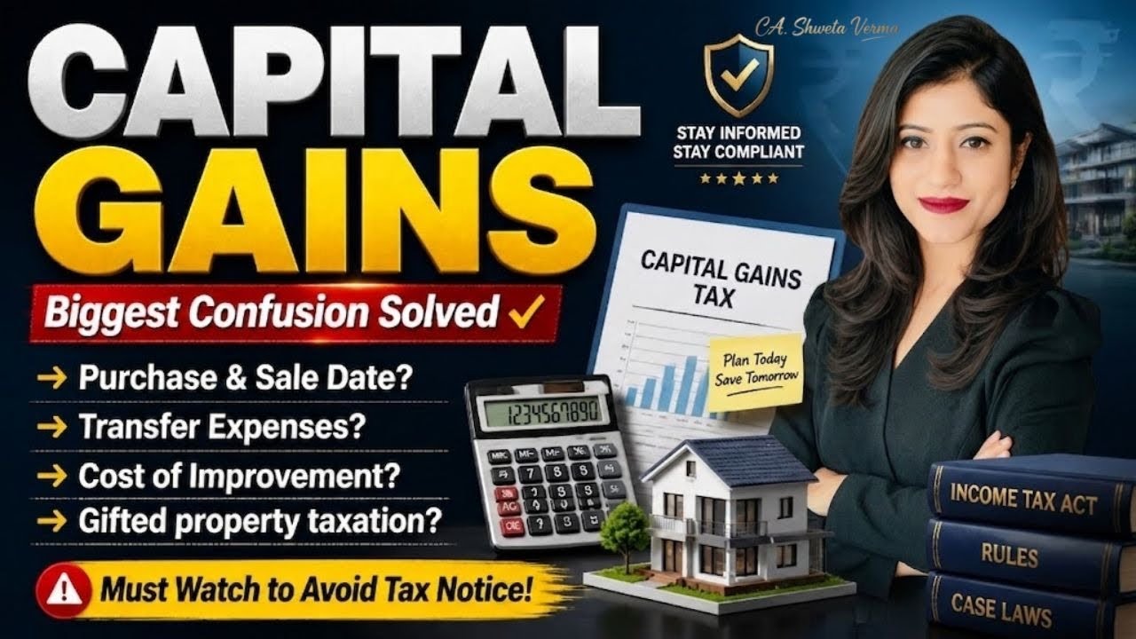 Selling Property? Capital Gain Tax Confusions Solved ✅! Covered all practical issues |
