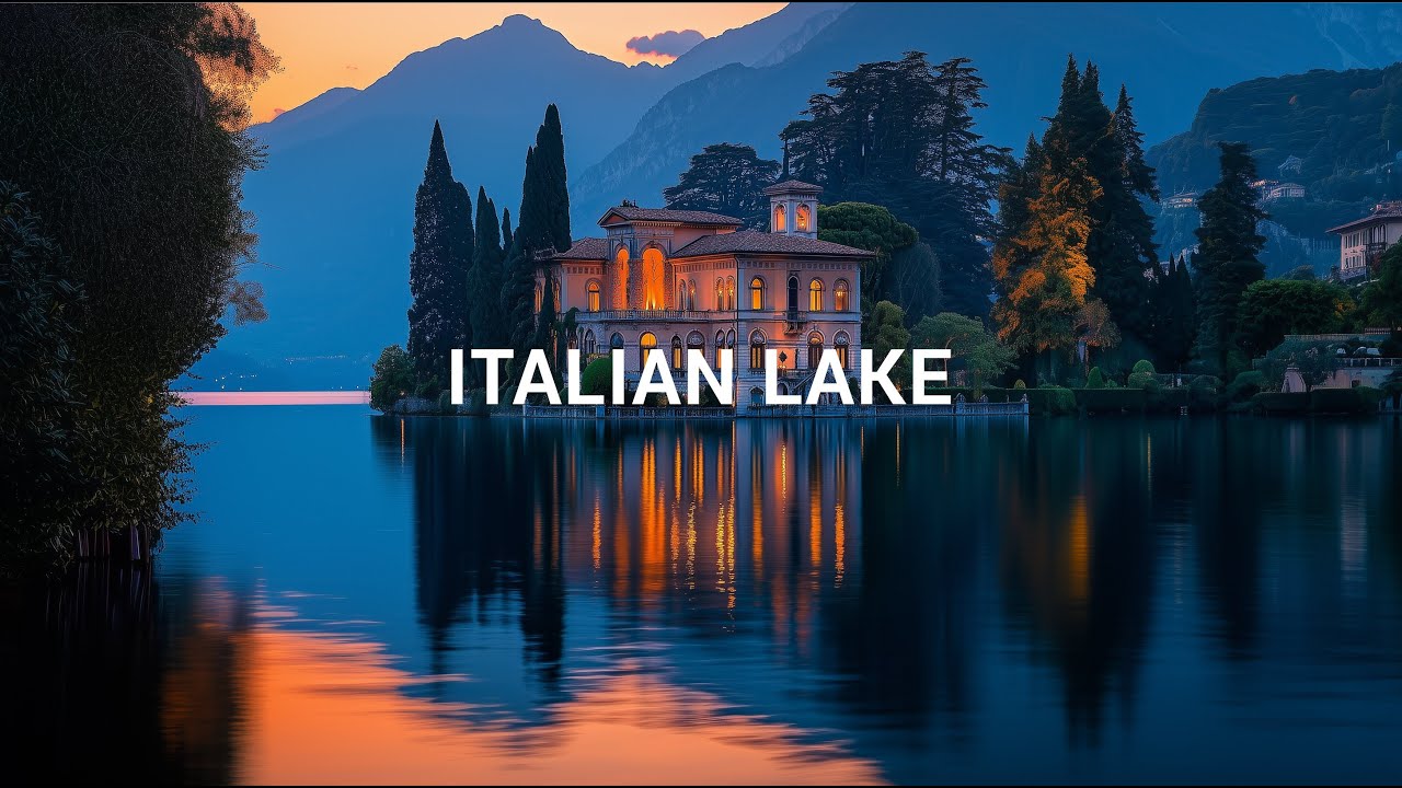 Lo-Fi Lounge 2026 – Warm Energetic Lo-Fi Beats for Work & Focus | Italian Lake Evening Vibes – 1h