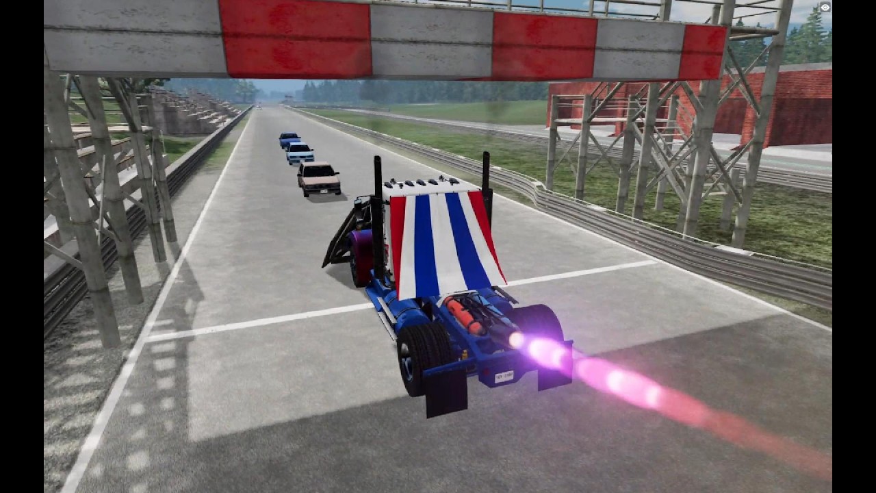 Most Brutal Truck with Giant Ram – BeamNG.drive 4K Ultra Realistic Destruction