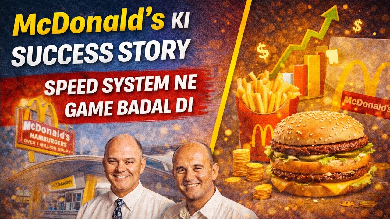McDonald’s Ki Success Story | Speed System Ne Game Badal Di (Urdu)