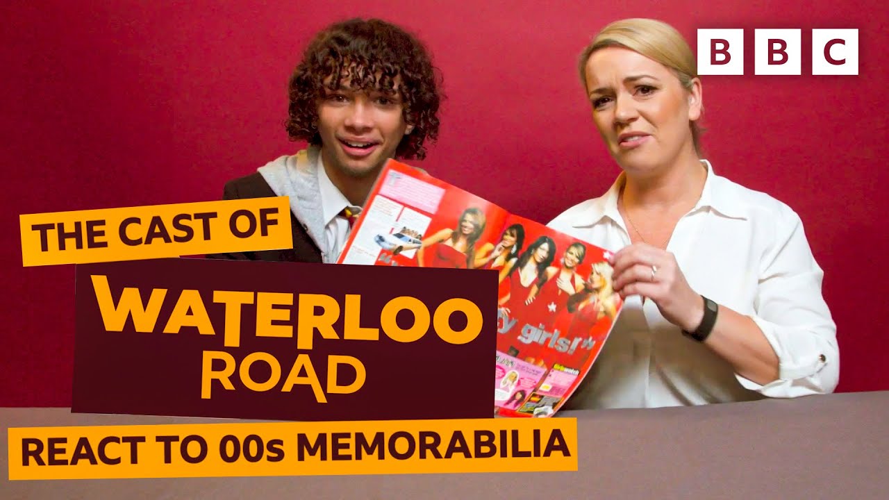 Can the students of Waterloo Road guess these 00s items? 🤔 | BBC