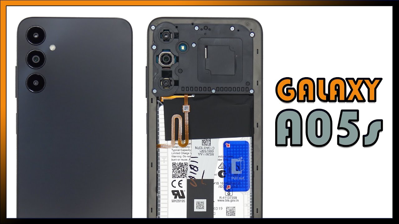 Samsung Galaxy A05s Teardown Disassembly Repair Video Review