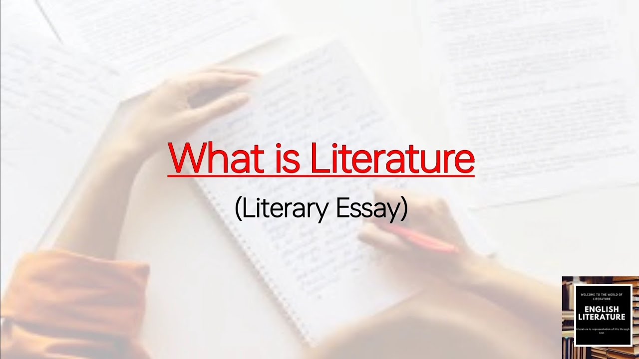 What is Literature in Hindi Urdu | Literary Essay in Hindi Urdu