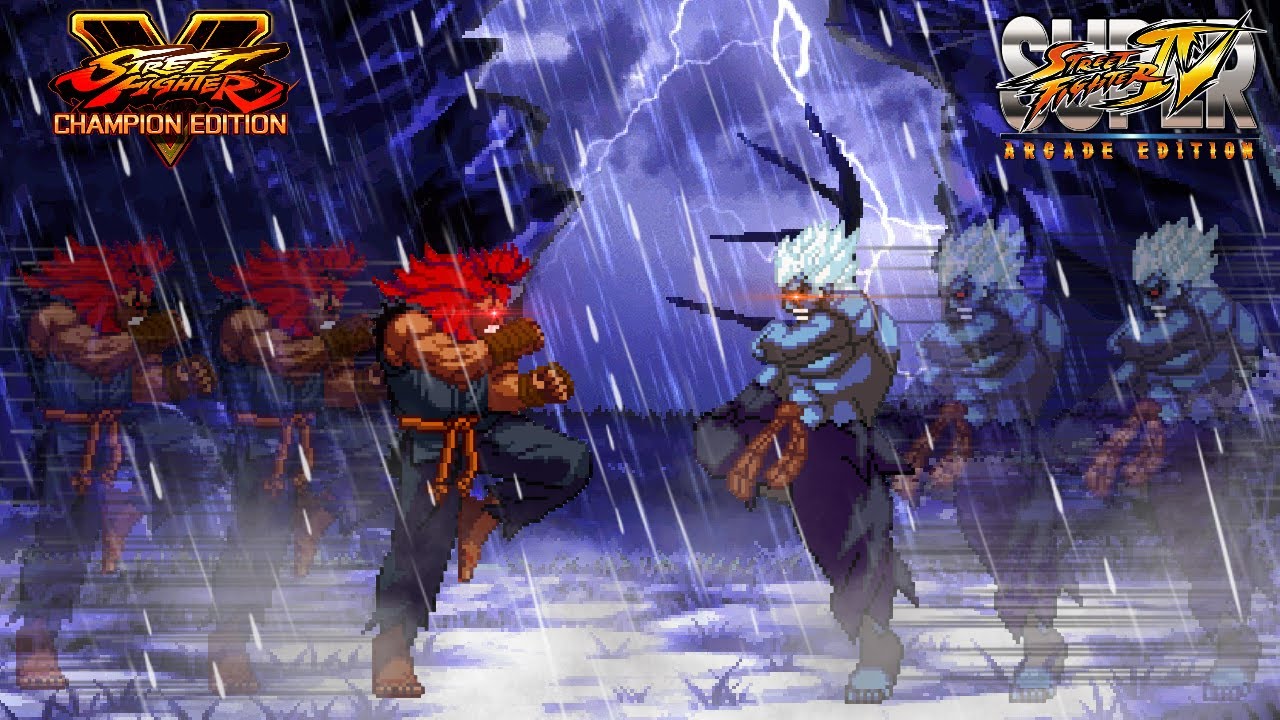 Oni vs Akuma - Super Street Fighter IV: Arcade Edition X Street Fighter V: Champion Edition l Capcom