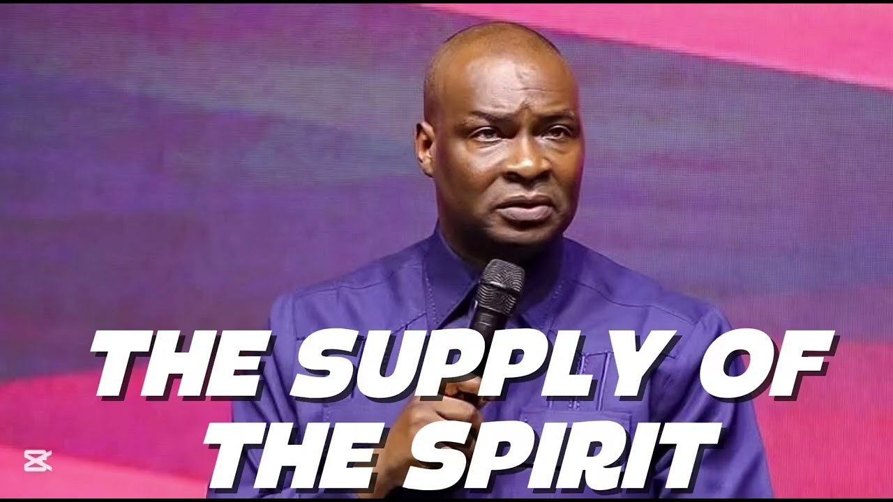 THE SUPPLY OF THE SPIRIT WITH APOSTLE JOSHUA SELMAN @KoinoniaGlobal 