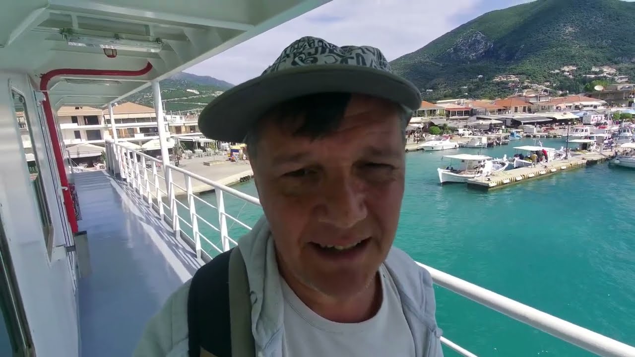 Feribot Nidry meganissi spilia  spartochori beach